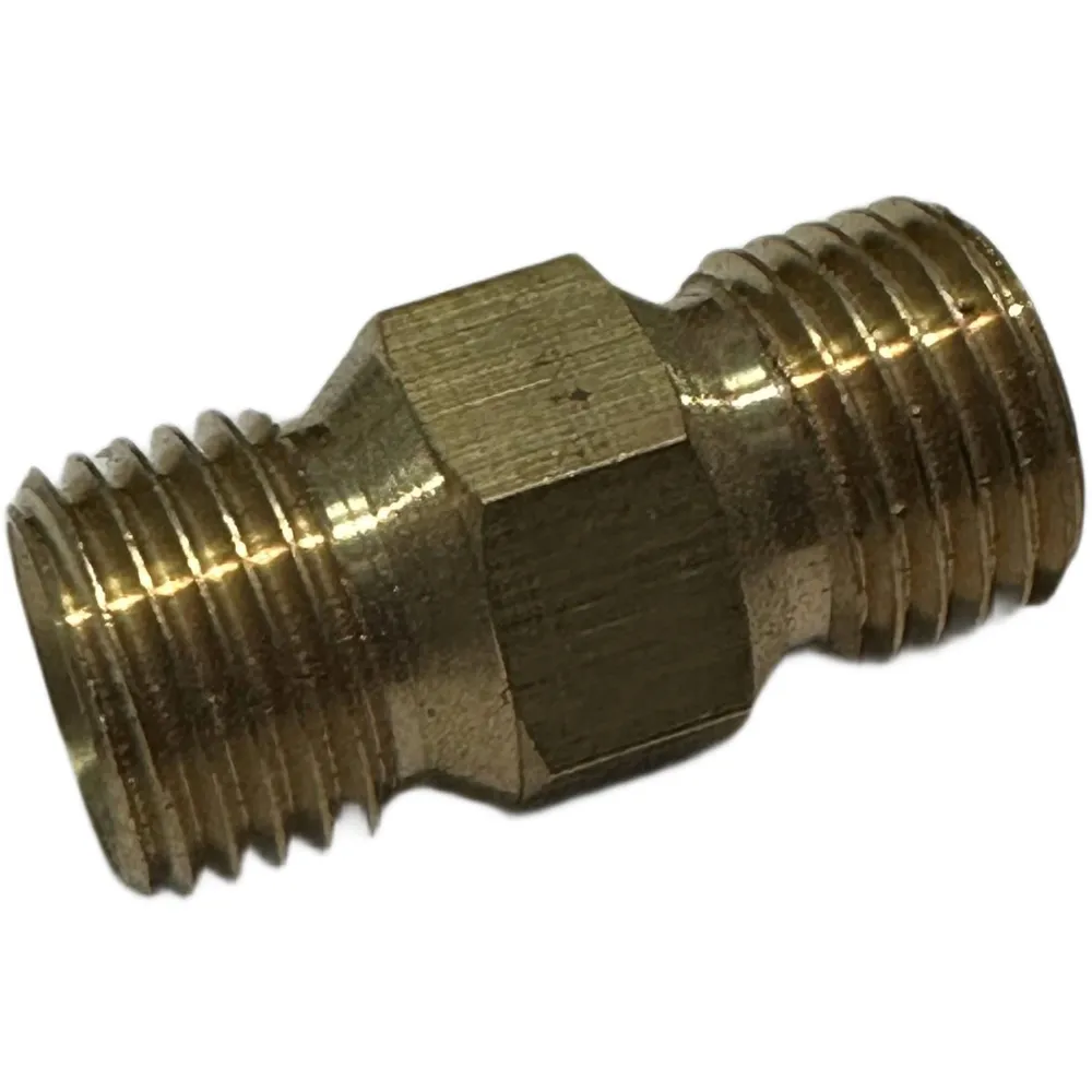 Переходник, ниппель 1/4 на 1/4, 300 бар