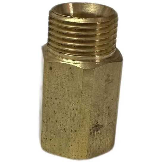 Переходник 3/8 на 3/8 (латунь), давление 296 бар