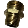 Переходник, ниппель для минимоек, 3/8" на 1/2", давление 300 Бар